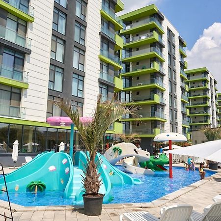 Fancy Apartment In Spa N Pool Beach Resort Mamaia Exteriér fotografie